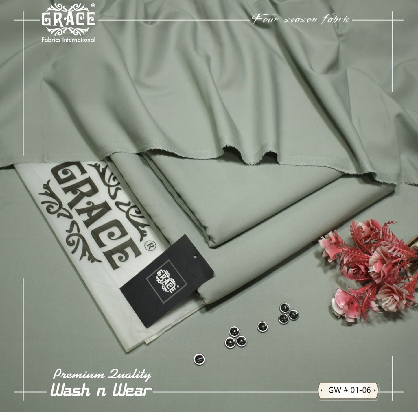 Grace Premium Boski Wash&Wear Unstitched